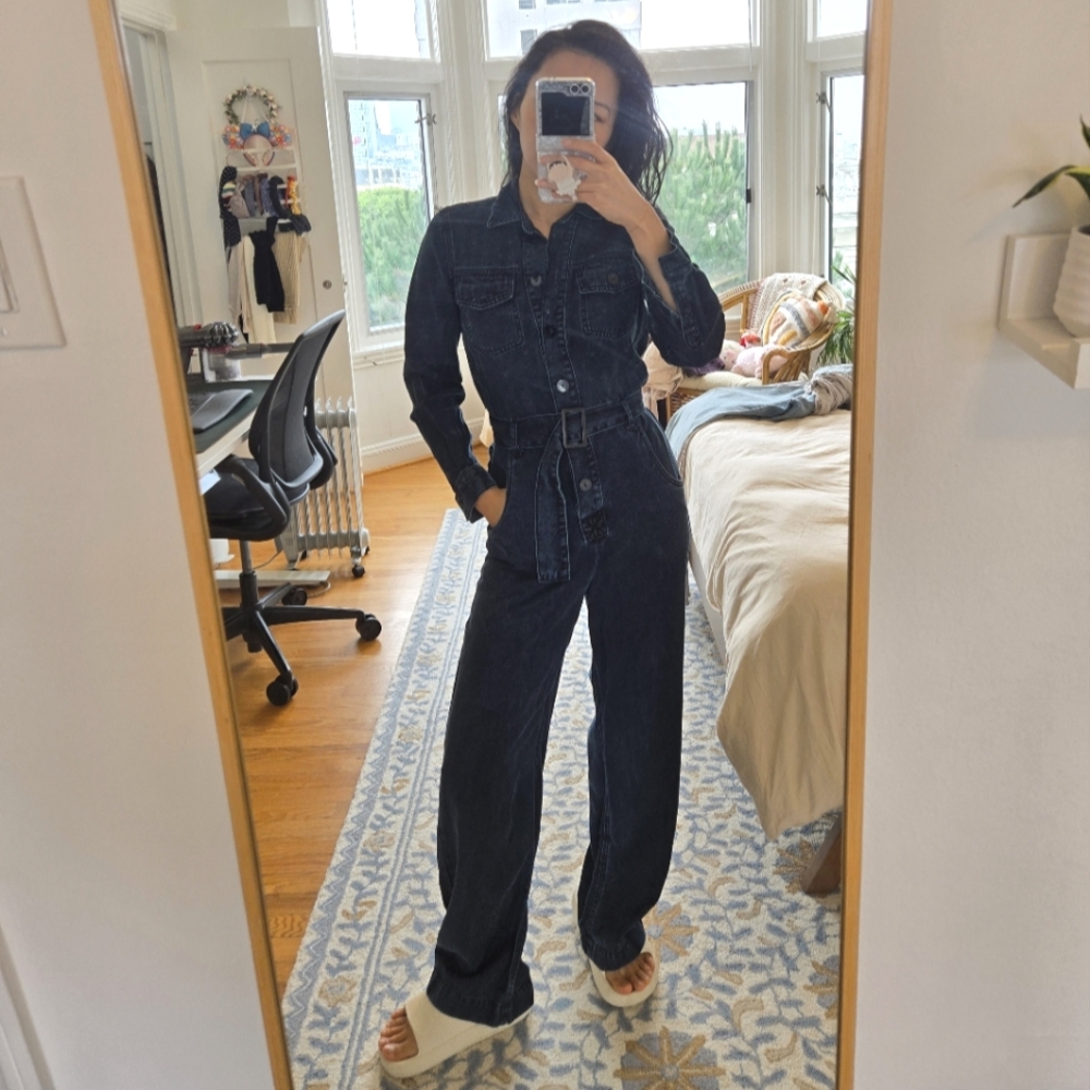 Massimo dutti lyocell jumpsuit